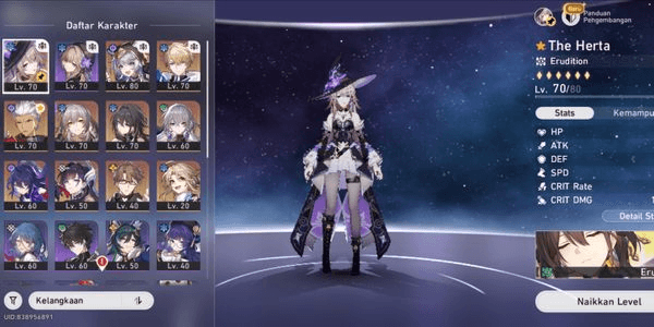 Gambar Product Asia TL 61 6 Limit The Herta Cipher Hysilens Archer Ruan mei Seele E1