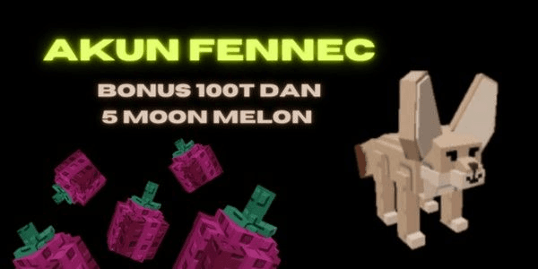 Gambar Product AKUN GROW A GARDEN FENNEC (DIVINE) + BONUS 100T/TRILLIUN + BONUS 5 MOON MELON