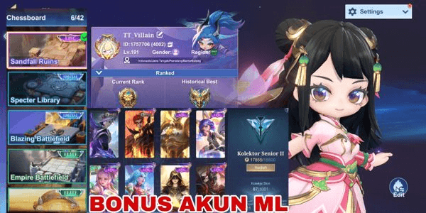 Gambar Product Cheapest mcgg account | ready to play & push rank | guaranteed 100% safe