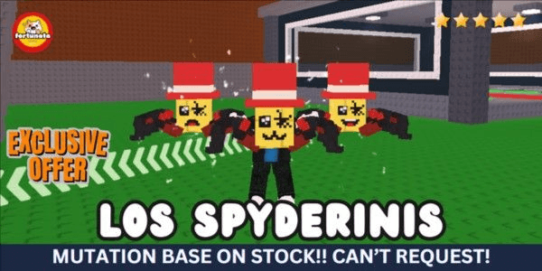 Gambar Product Los Spyderinis | Steal A Brainrot