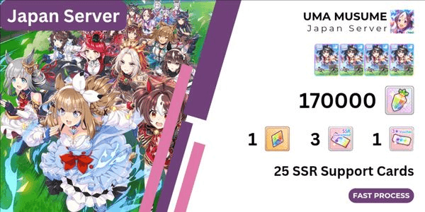Gambar Product Uma Musume Gacha Account Premium Edition
