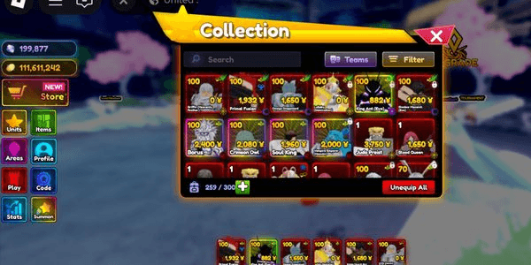 Gambar Product End Game Account - Anime Rangers X