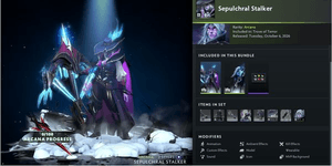 Sepulchral Stalker (Drow Ranger) set collector 2026