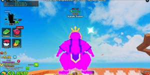 RAINBOW SUMO FROG 50,4Q/S | KICK A LUCKY BLOCK