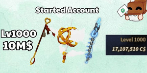 Started Account lv1000