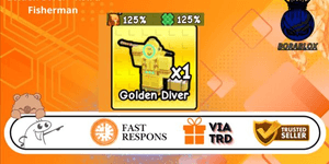 Golden Diver - Roll a Fisherman