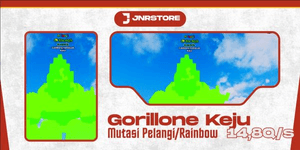 COSMIC GORILLONE MUTATO RAINBOW - 14,8Q/s