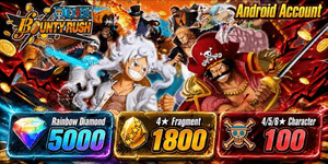 [Android] Gacha-Konto RD OPBR One Piece Bounty Rush Erste Ausgabe