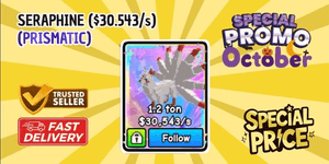 (ESPECIAL OCTUBRE) INTERCAMBIO DE MASCOTAS!!! - SERAPHINE ($30.543/s) | Build A Zoo