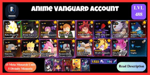 Account Meta Monarch | Anime Vanguards
