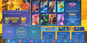 #73 CHEAP MOBILE LEGENDS ACCOUNT
