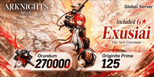 [GLOBAL] Gacha Orundum PO Originite Prime AK Arknights Account