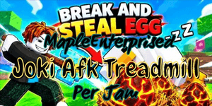 AFK treadmill boosting per hour | Break And Steal Egg