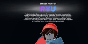 Starter Account Blank | Untitled Boxing Game - Ryu Style (Limited)
