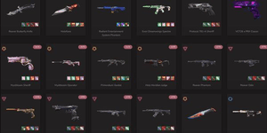 AP / PRIMORDIUM VANDAL / RADIANT ENT PHANTOM / VCT26 PRX CLASSIC / MYSTBLOOM SHERIFF / DREAMWINGS SPECTRE / REAVER BUTTERFLY KNIFE #SDV0127