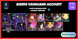 Account Meta Monarch | Anime Vanguards