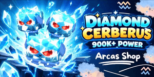 Cerberus Diamante 900K+ Potenza (Mitico) - Tap Simulator REBORN