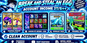 Break and Steal an Egg Account Check description