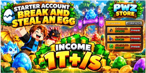 Break and Steal an Egg | BEST ACCOUNT