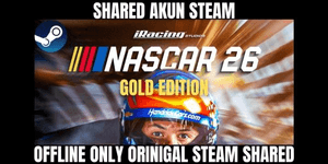 iRacing Studios NASCAR 26 Gold Edition shared account Steam