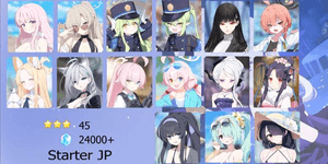 บัญชีรีรีโรล Blue Archive เริ่มต้น [JP]#3
