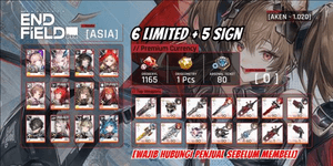 [ASIA] 2600 Jade + 11 ตั๋ว Limited | Silverwolf Lv.999 E4 + Silverwolf + DanHeng PT + Archer + Yunli + Gilgamesh + Sparkle. HSR1014 [อ่านรายละเอียดที่โต๊ะ]