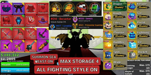 Blox Fruits Permanent Dragon Account #2