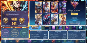 #66 حساب Mobile Legends رخيص