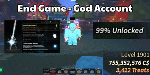 End game account - masterline rod