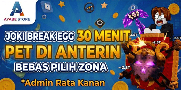 Joki Break Egg 30 minutos - via entrega