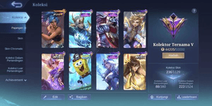 Akun MLBB Termurah - Bergaransi Toko