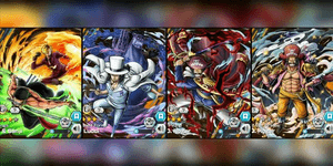 Account 4 Extreme | Zoro & Sanji EX *5 | Lucci EX *5 | Roger EX V2 *5 | Roger EX [Android/iOS]