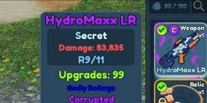 Hydromax LR R9 UP 99 Godly Max