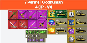 Permanent Fruit Account - No 4