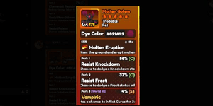 Molten Golem Pet - World Zero