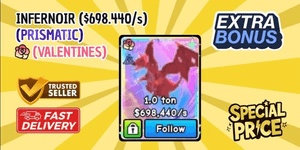 ANIMAL LIMITÉ !!! - VALENTINES INFERNOIR (698.440 $/s) | Build A Zoo