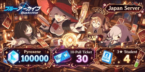 [JP] Pyroxene BA Blue Archive First Edition Account