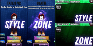 Full Set Account Tatlis V2 (Limited) | Tatlis V2 (Style) + Death (Zone)