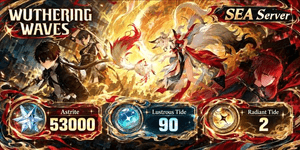 Tide Wuthering Waves Platinum Edition Gacha Account