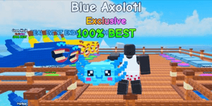 Axolote Azul