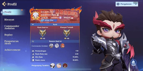 Gambar Product Cheapest mcgg account | ready to play & push rank | guaranteed 100% safe