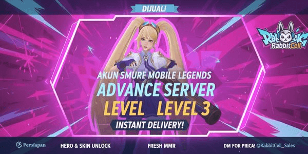 Gambar Product Akun Mobile Legends | Advance Server | Level 3