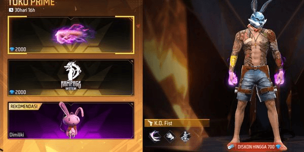 Gambar Product Gift Skin Fist (K.O. Fist)