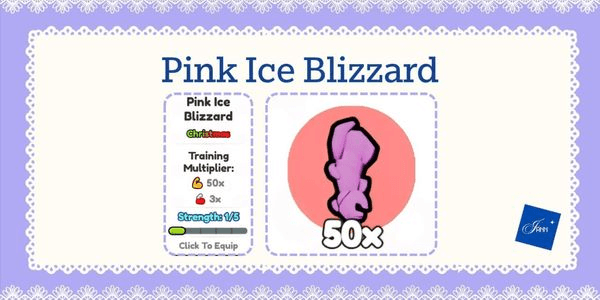 Gambar Product Pink Ice Blizzard Arm (50x Strenght)