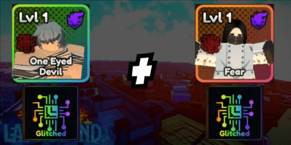 Gambar Product Akun Starter Anime Last Stand - Glitched One Eyed Devil + Glitched Fear