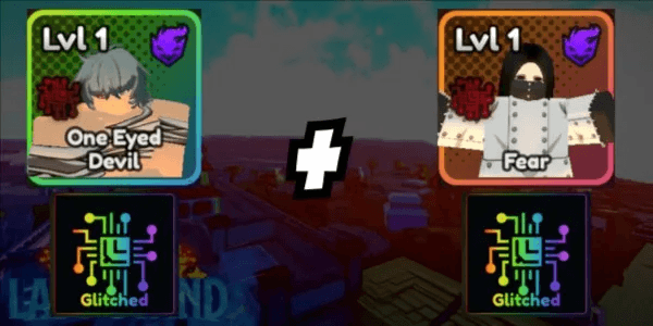 Akun Starter Anime Last Stand - Glitched One Eyed Devil + Glitched Fear
