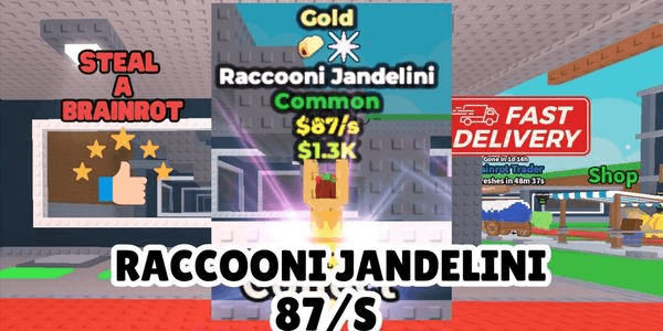 Gambar Product Gold Raccooni Jandelini