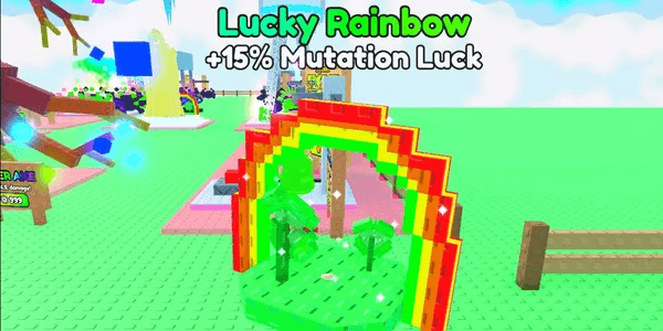 'Lucky Rainbow 15% Mutation Luck Totem (good for having op mutations for ur watering cans)