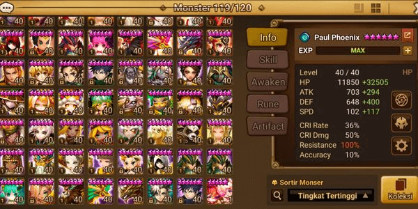 Gambar Product Asia Double LD5 Light Inosuke(SW Version) and Dark Megumi + 118 NB5, 371 6Star Monster