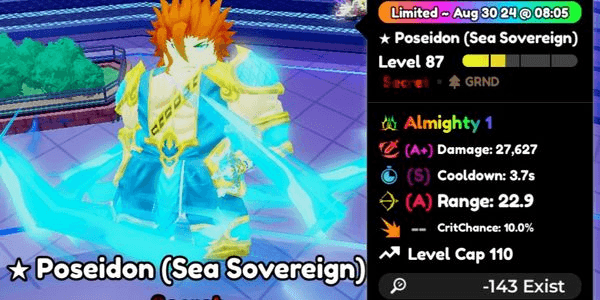 Gambar Product Poseidon (Sea Sovereign) (EVO) Almighty